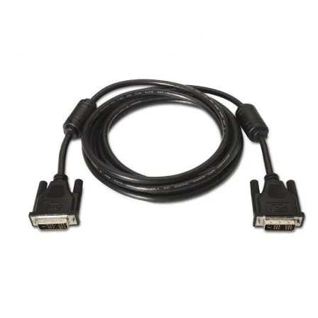 Aisens Cable DVI-D 18+1 Macho a Macho 1.8m Negro